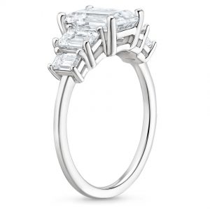 Luxe Rhiannon Five Stone CVD Lab Diamond Engagement Ring