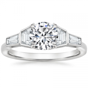 Cosette Five Stone Lab Diamond Engagement Ring