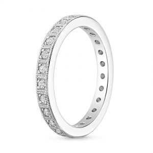 Bellevue Art Deco CVD Lab Diamond Ring(1/3 ct. tw.)