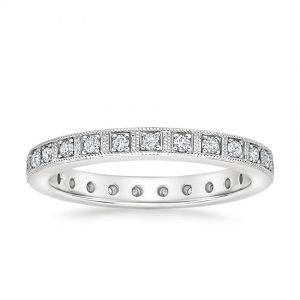 Bellevue Art Deco CVD Lab Diamond Ring(1/3 ct. tw.)