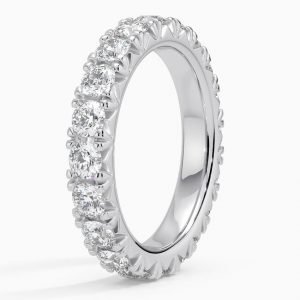 French Pavé Eternity Diamond Ring (2 ct. tw.)