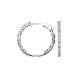 Circlley CVD Lab Created Diamond Hoop Earrings (3 3/4 ct. tw.)