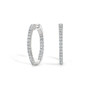 Circlley CVD Lab Created Diamond Hoop Earrings (3 3/4 ct. tw.)