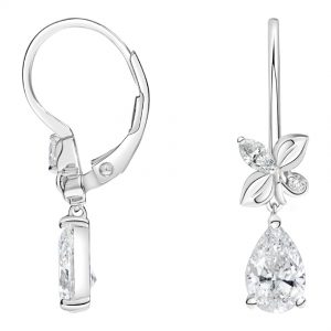 Blosome CVD Lab Diamond Drop Earrings (2 1/4 ct. tw.)