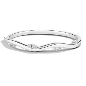 Willow Diamond Bangle (1/8 ct. tw.)