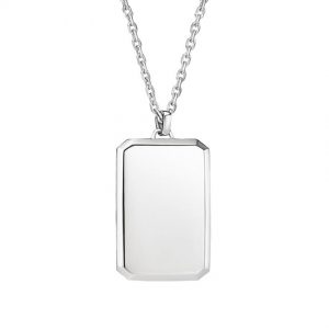 Homme Engravable Tag Pendant