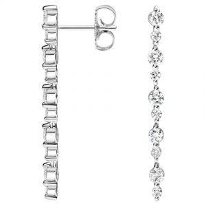 Droplet CVD Lab Diamond Drop Earrings (1 1/4 ct. tw.)