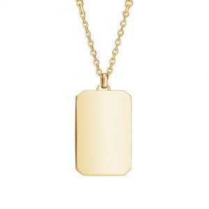 Homme Engravable Tag Pendant