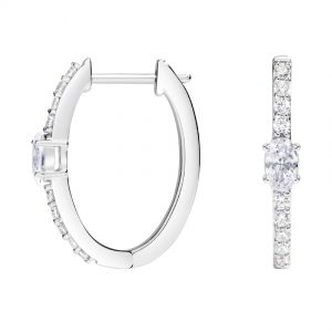 Fiony CVD Lab Created Diamond Hoop Earrings (3/4 ct. tw.)