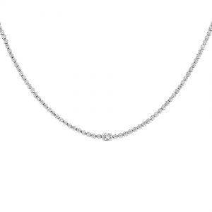 Hare CVD Lab Diamond Tennis Necklace (3 ct. tw.)