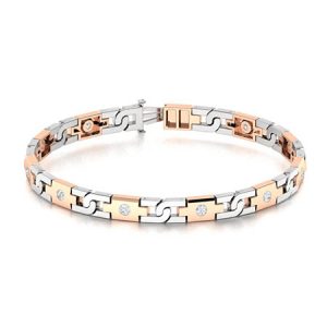 Masculine Mosaic Bracelet