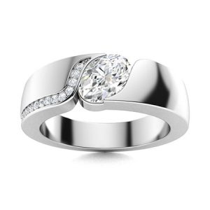 Eminent Link engagement ring