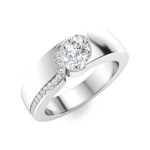 Eminent Link engagement ring