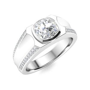 Crown of Commitment engagement ring