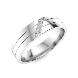 Majestic Medallion wedding ring